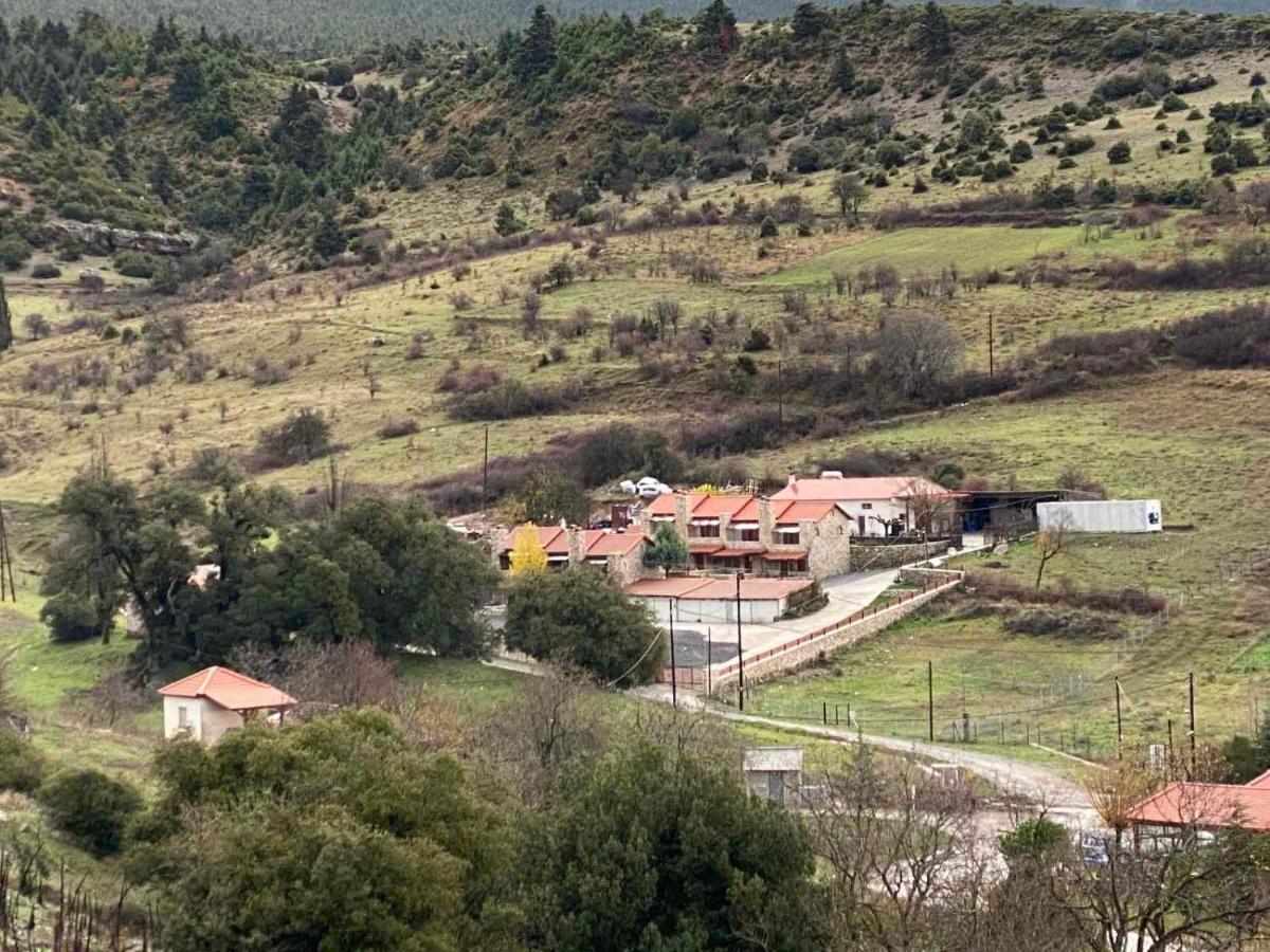 Mezonetes Helmos Apartment Ano Lousoi Bagian luar foto